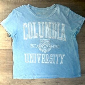 Columbia University crop top